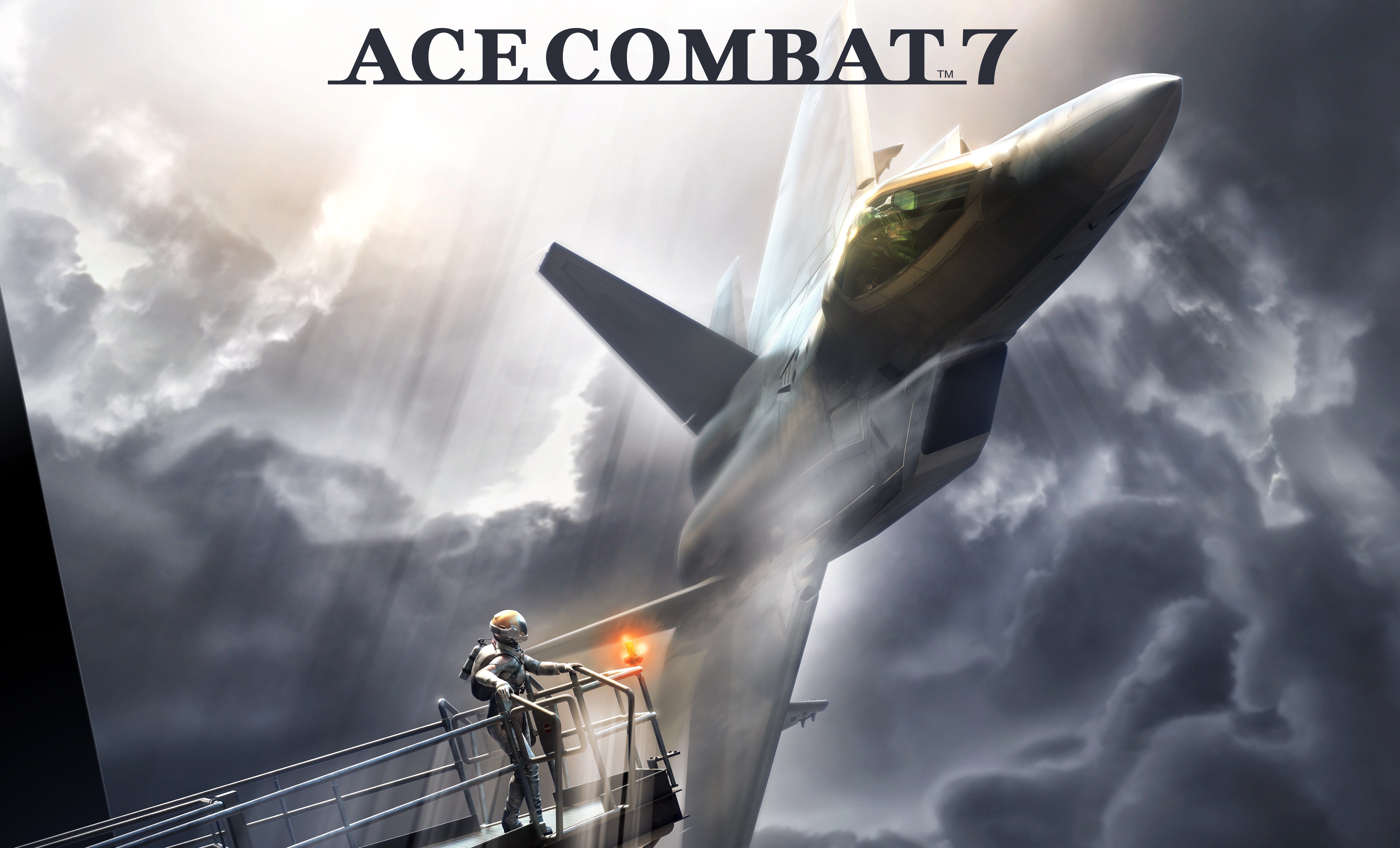 Wallpaper Ace Combat 7: Skies Unknown, PlayStation Xbox