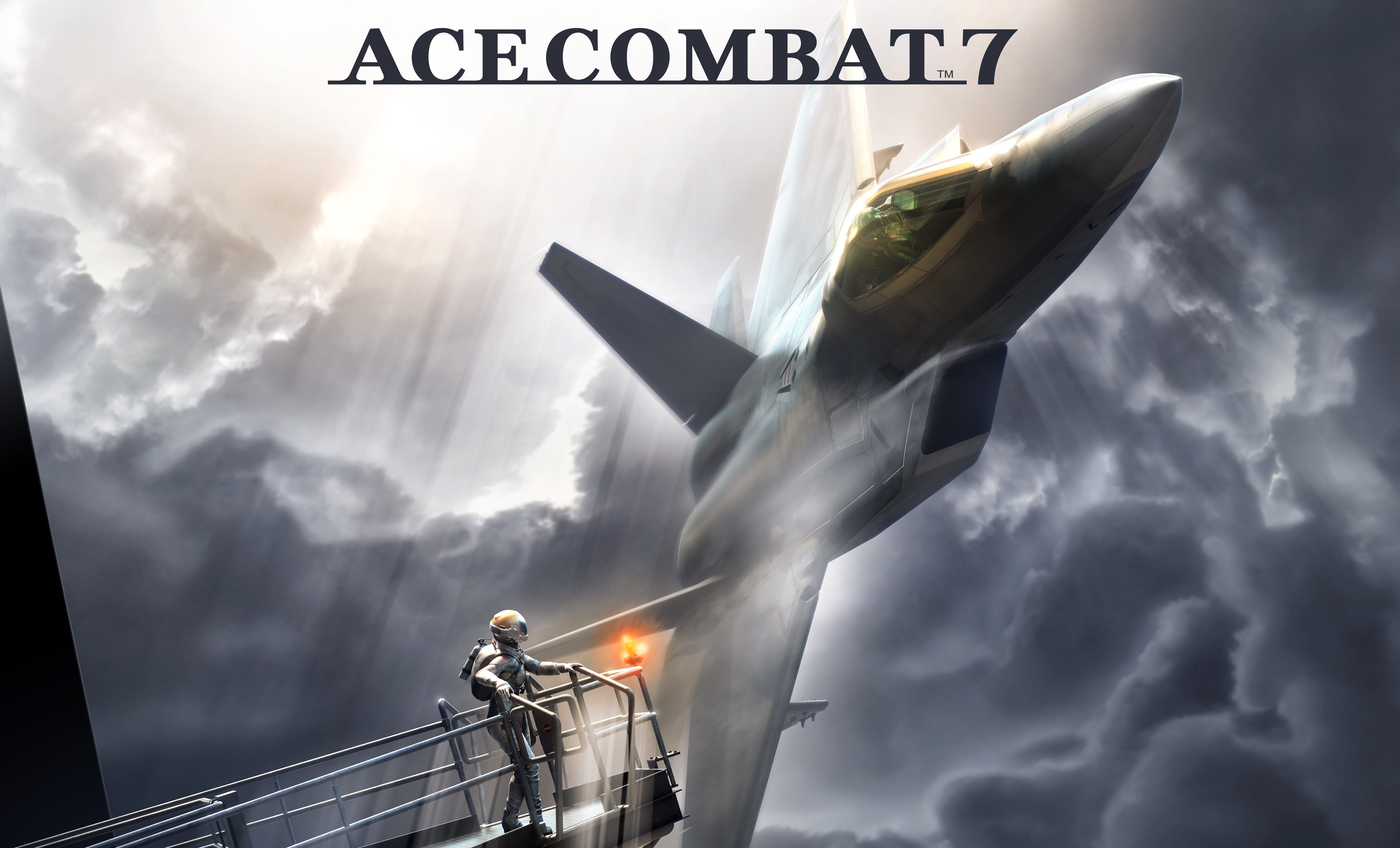Wallpaper Ace Combat 7: Skies Unknown, 2018, PlayStation 4, Xbox
