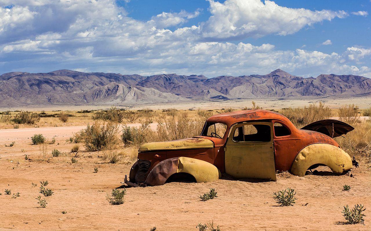 Abandoned Car, Namib Naukluft National Park, Namibia By Andre