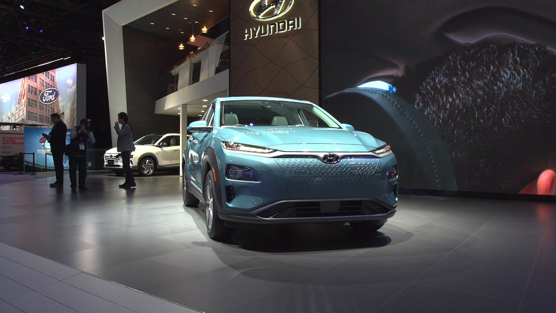 Hyundai's 250 Mile Kona Electric SUV Will Battle The Bolt Later