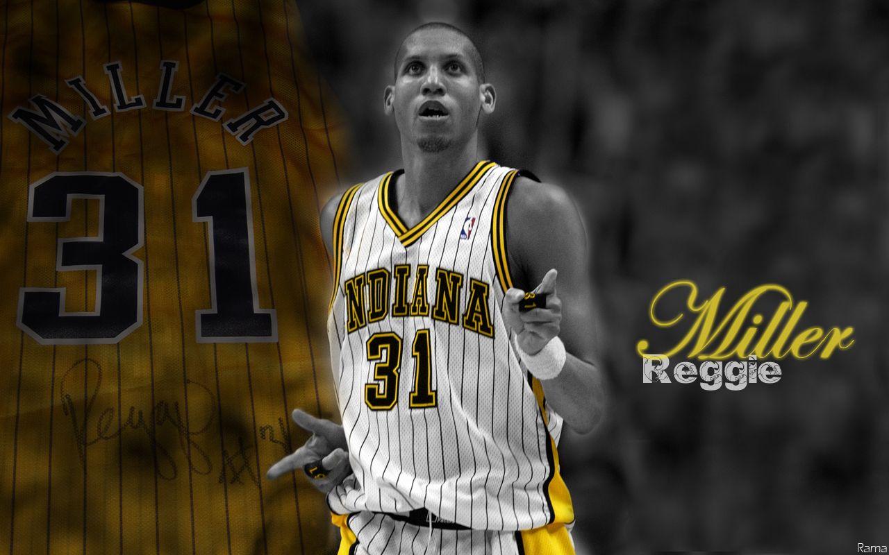 Reggie Miller Indiana Pacers Basketball wallpaper Sports