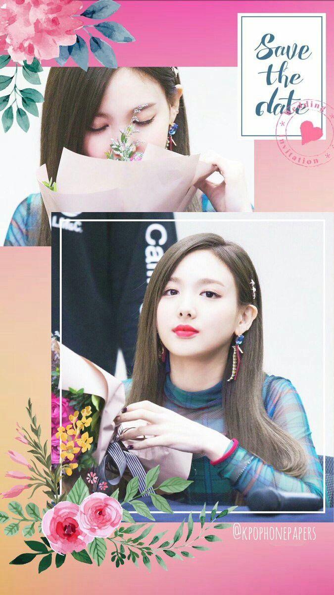 Twice kpop wallpaper Lockscreen Sana Chaeyoung Momo Tzuyu Nayeon