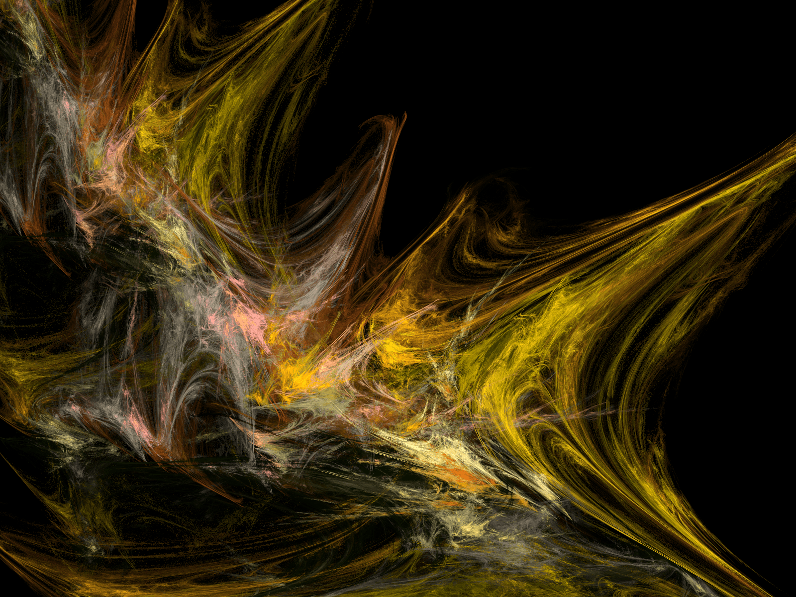Black and Yellow Abstract HD PC Wallpaper 778