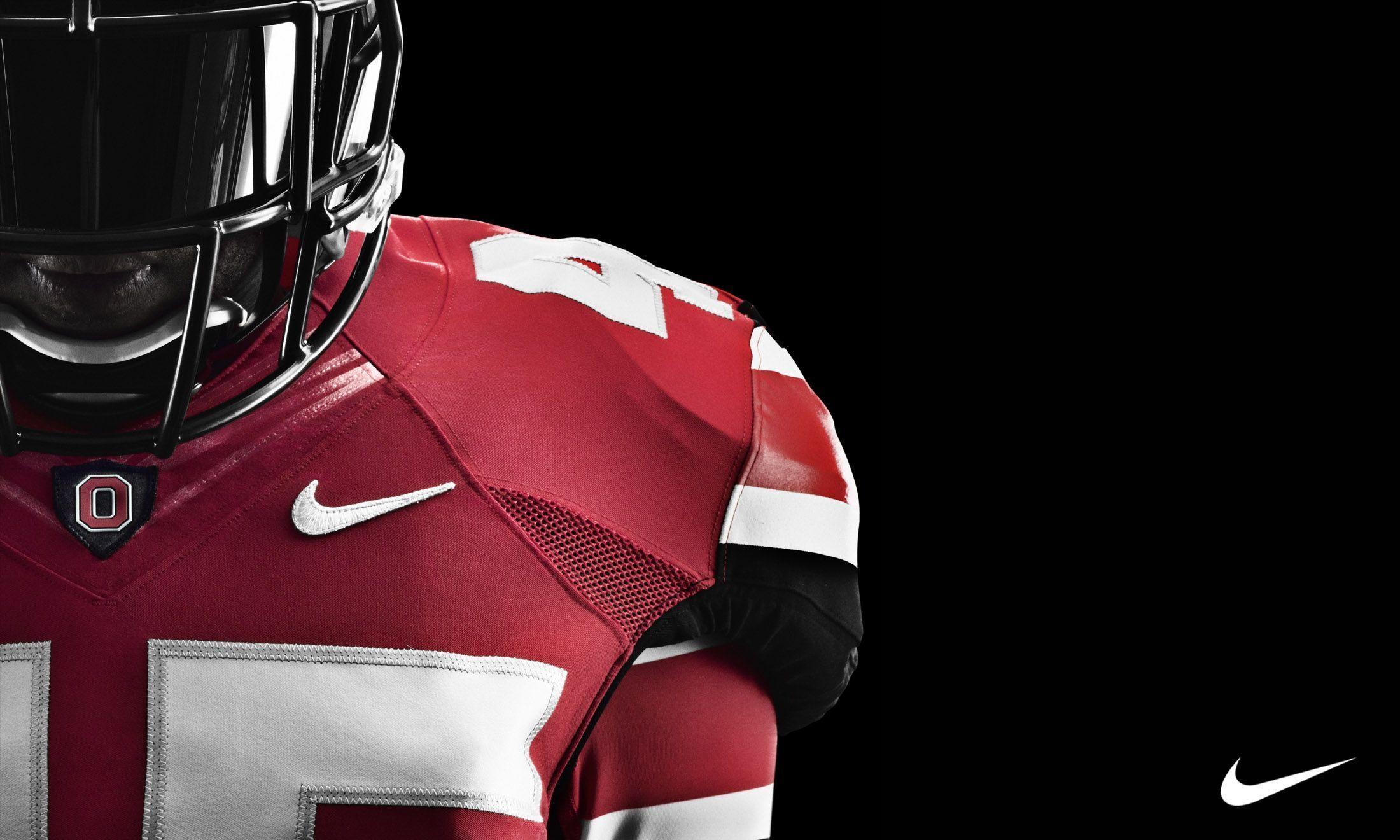 NCAA Football Uniform Nike Pro wallpaper HD. Free desktop