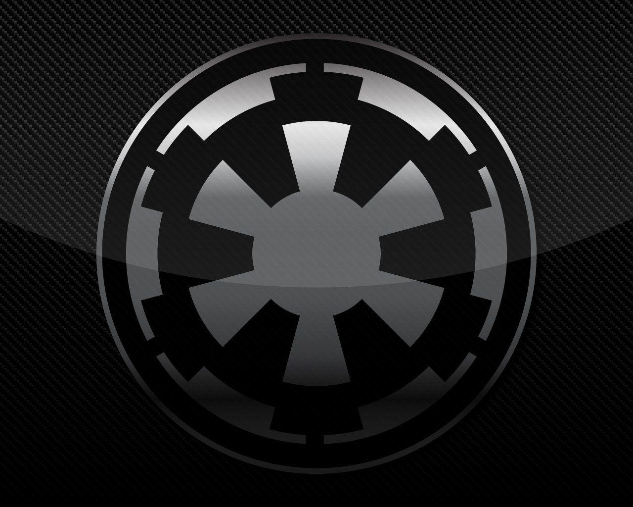 Galactic Empire Star Wars Black Dark Logos