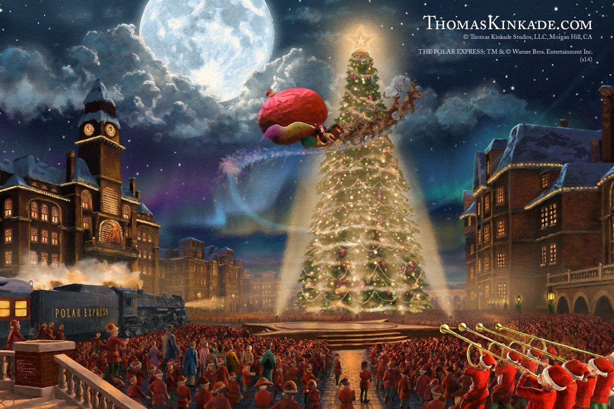 Watch The Polar Express This Christmas Season. The Thomas Kinkade