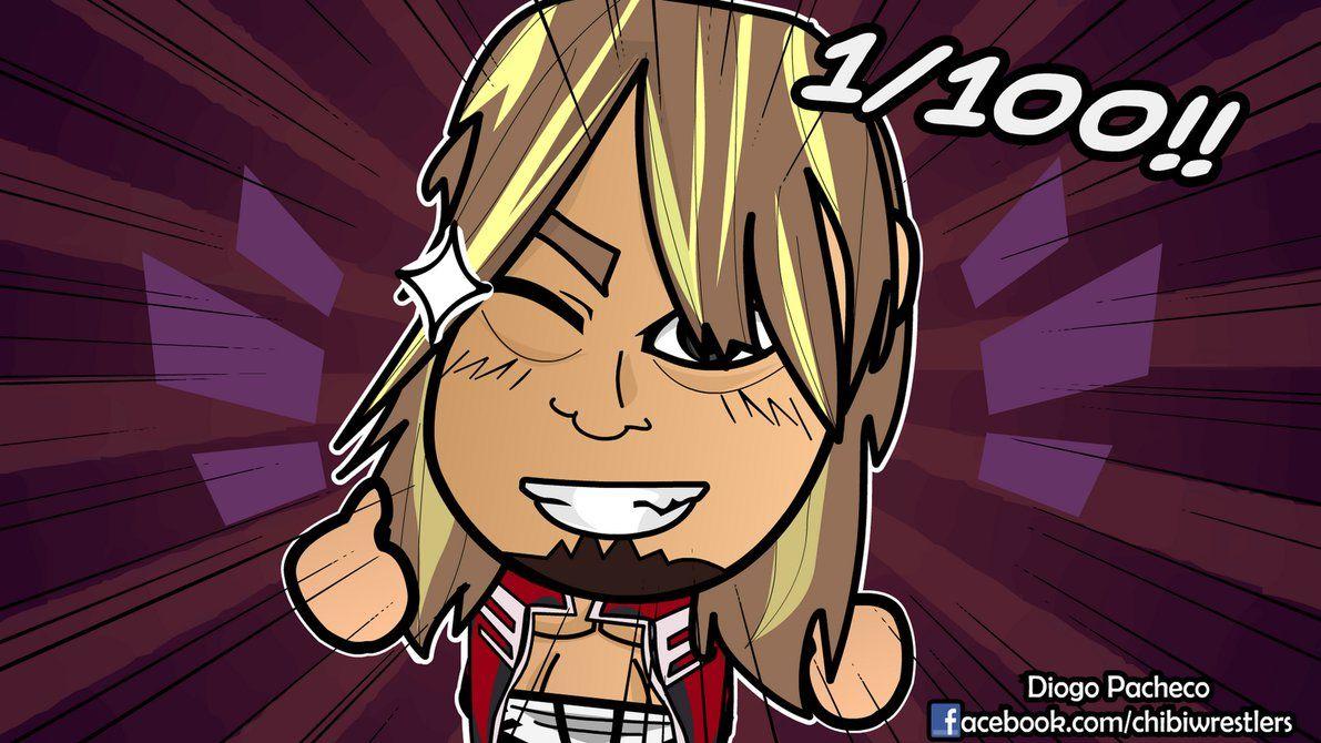 Hiroshi Tanahashi Chibi Wallpaper