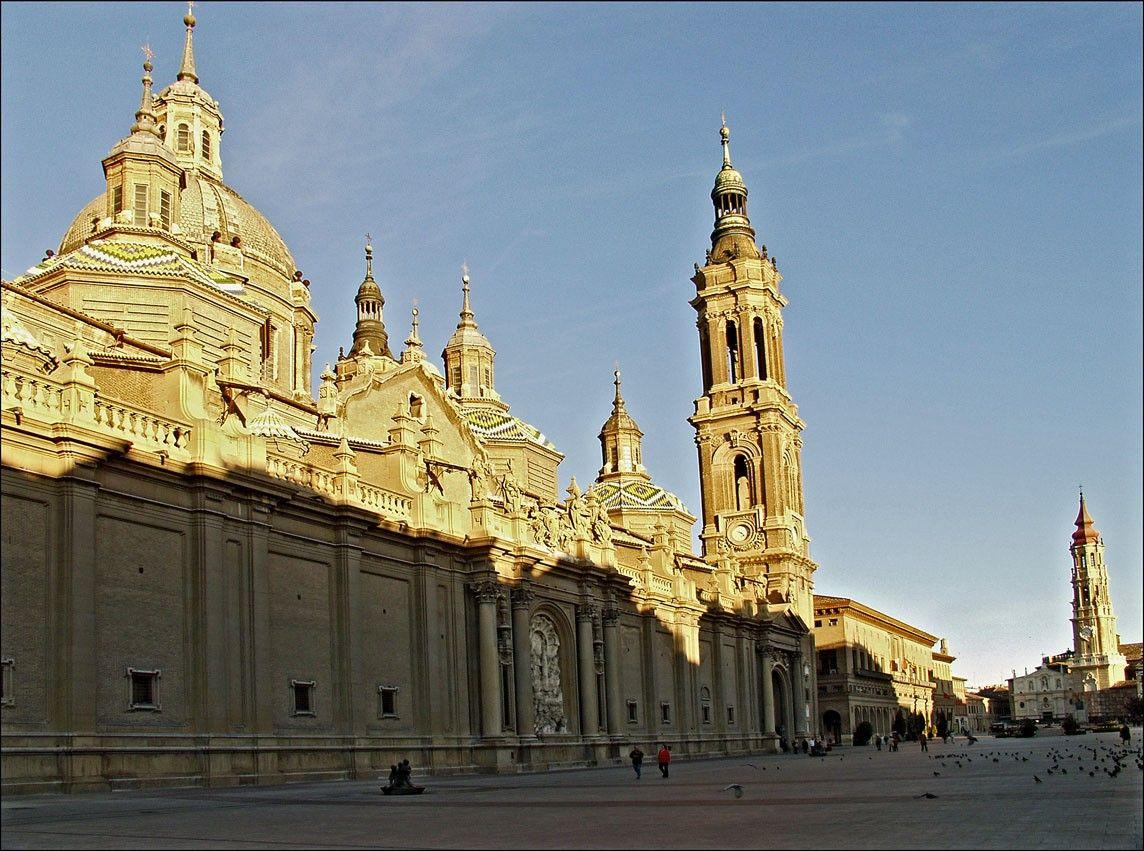 Monuments: Basilica Cathedral Spain Aragon Religious Spain Virgin