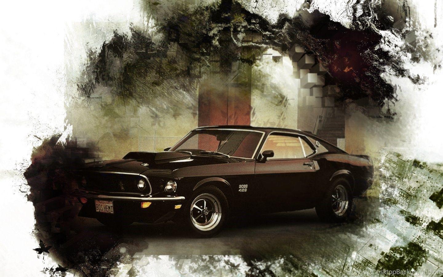 Mustang Boss 429 Wallpaper Desktop Background