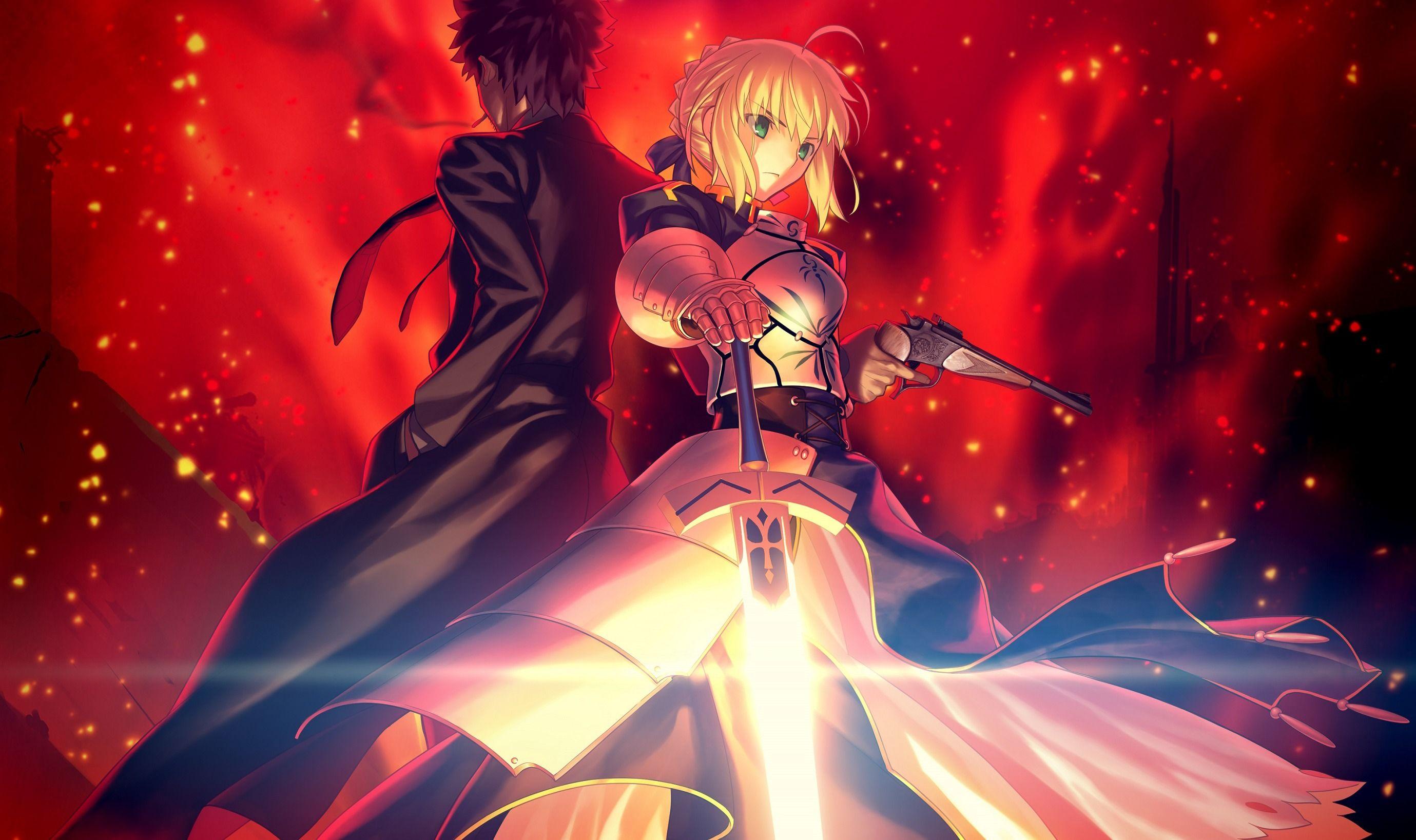 Download Saber (fate Grand Order Series) 2560x1080 Resolution
