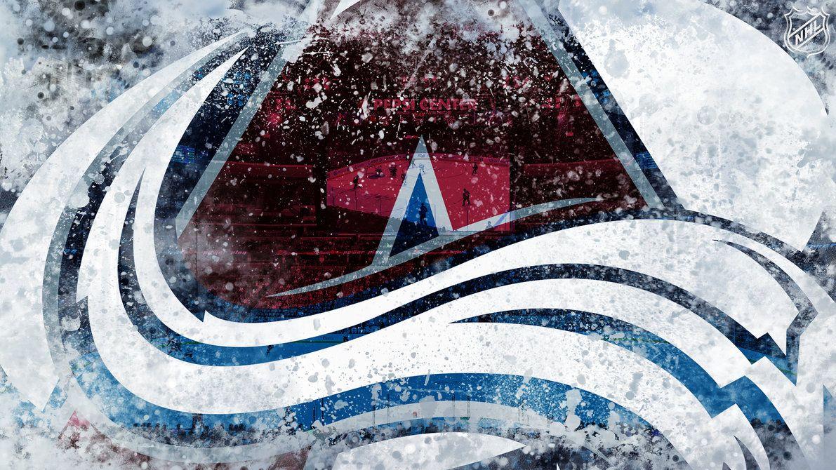 Colorado Avalanche Ice Logo Wallpaper