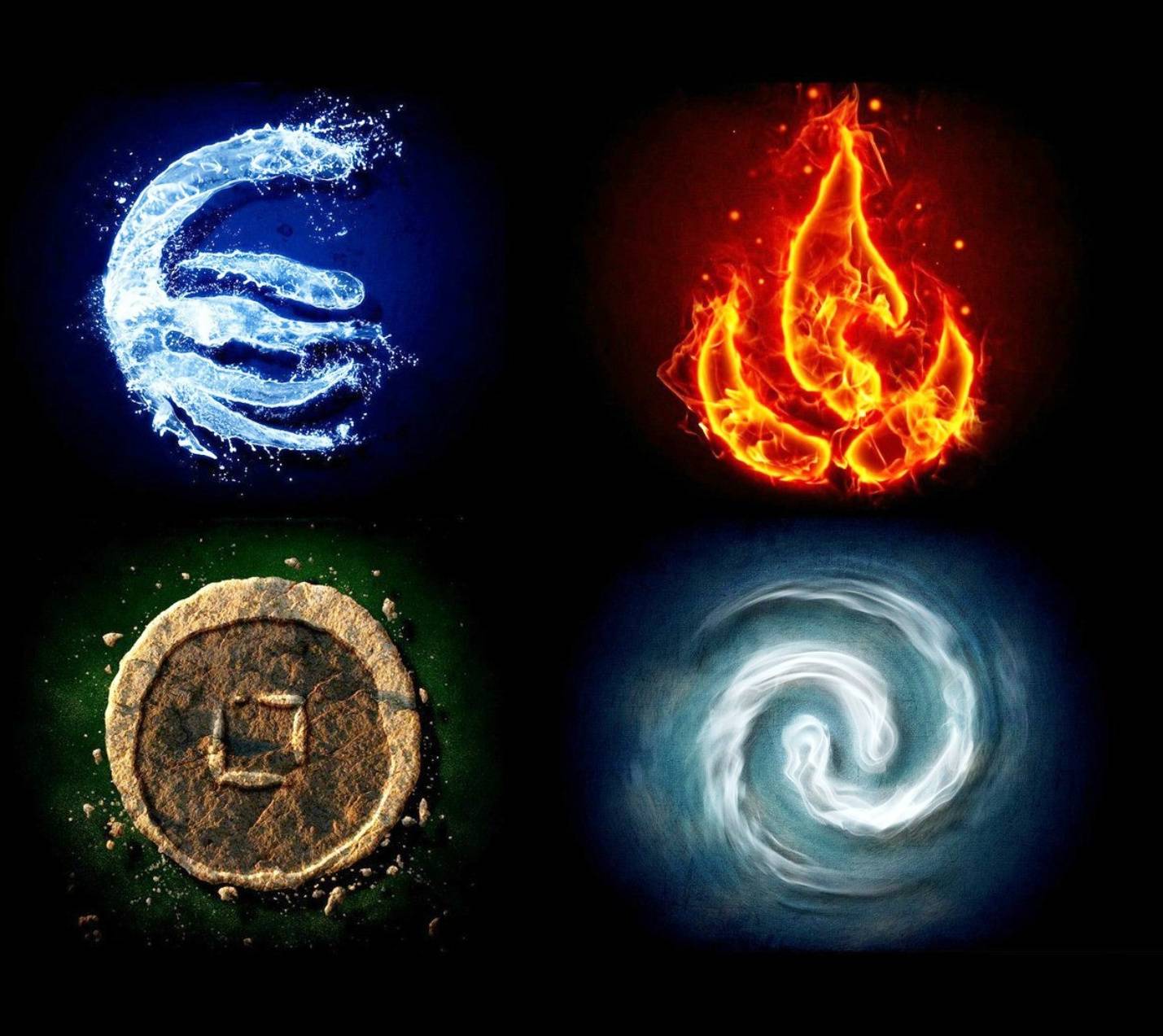 Download free 4 elements wallpaper for your mobile phone