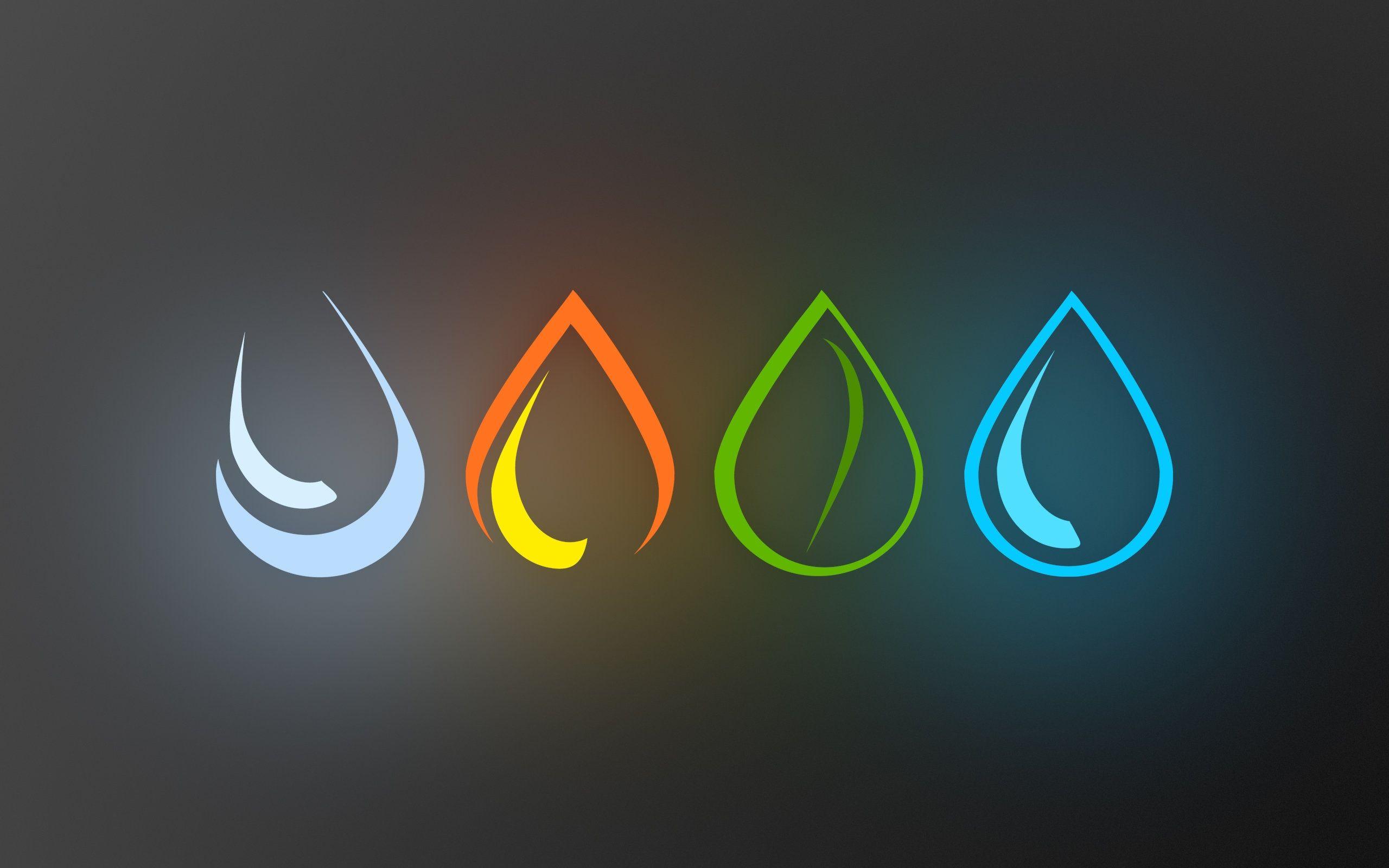The Four Elements Water- Fire Wallpaper HD / Desktop