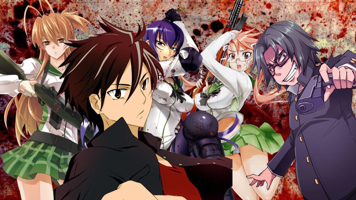 Anime Highschool Of The Dead HD Wallpaper