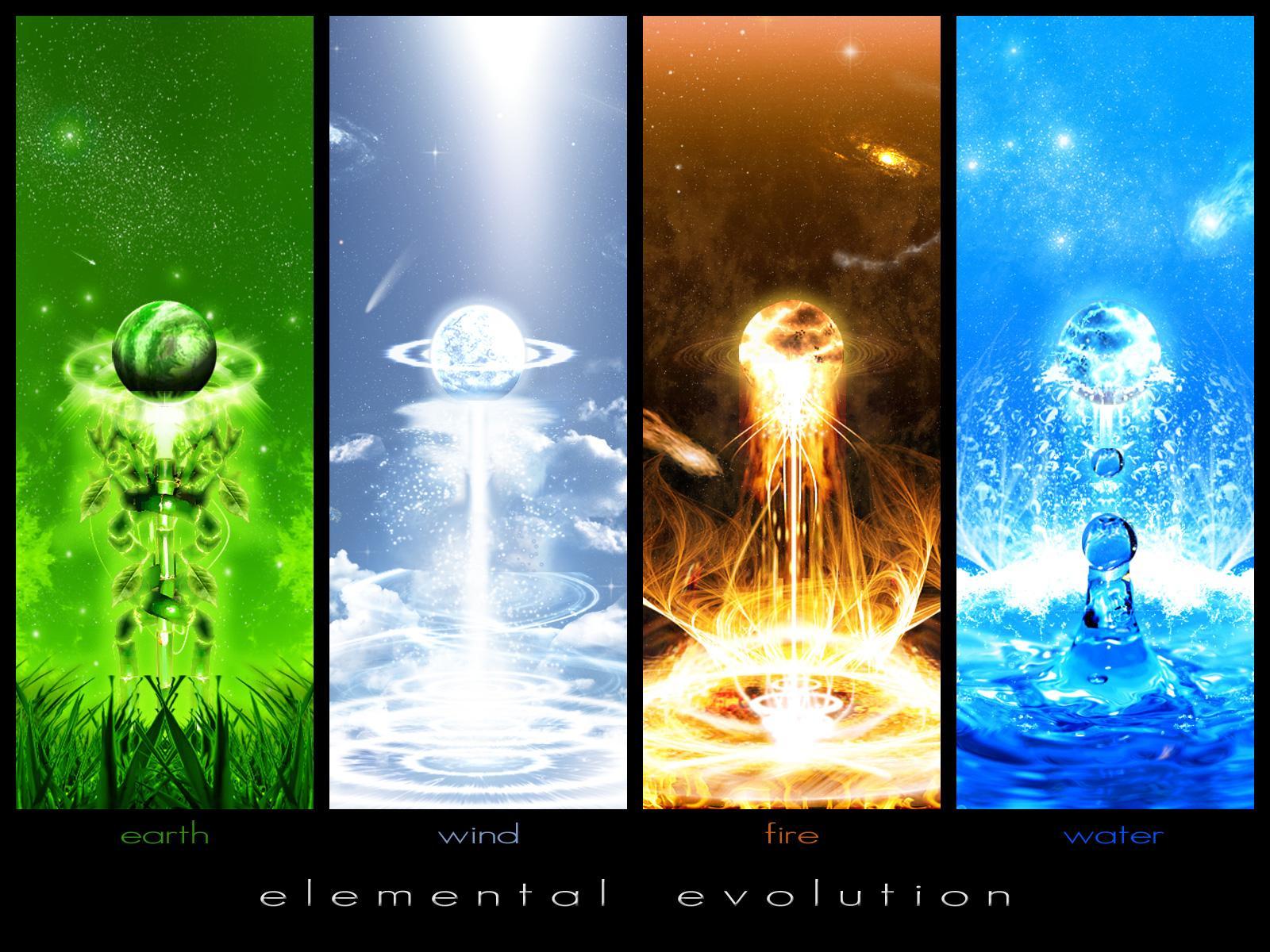 The Four Elements Wallpaper