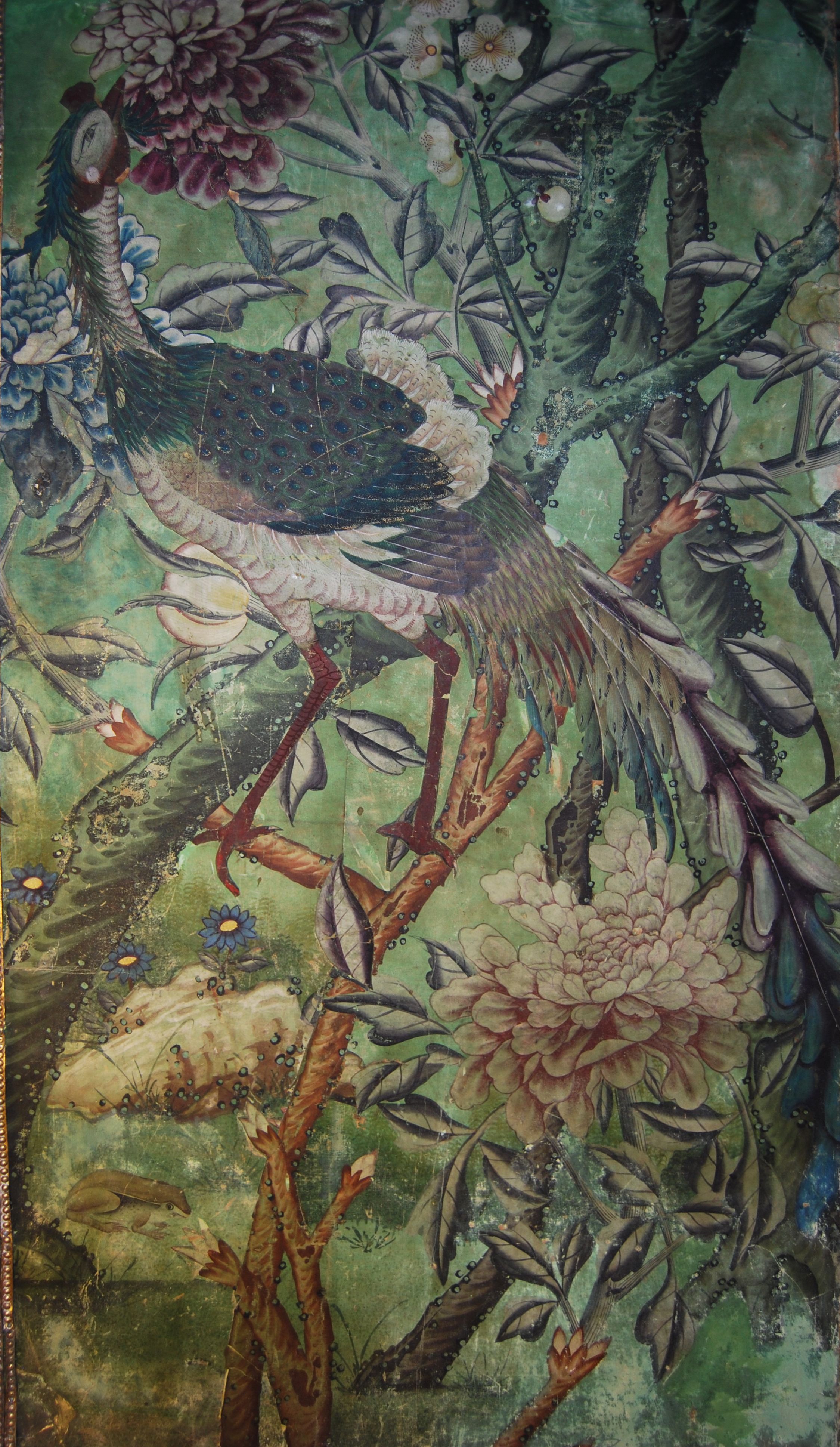 Chinese wallpaper in National Trust houses