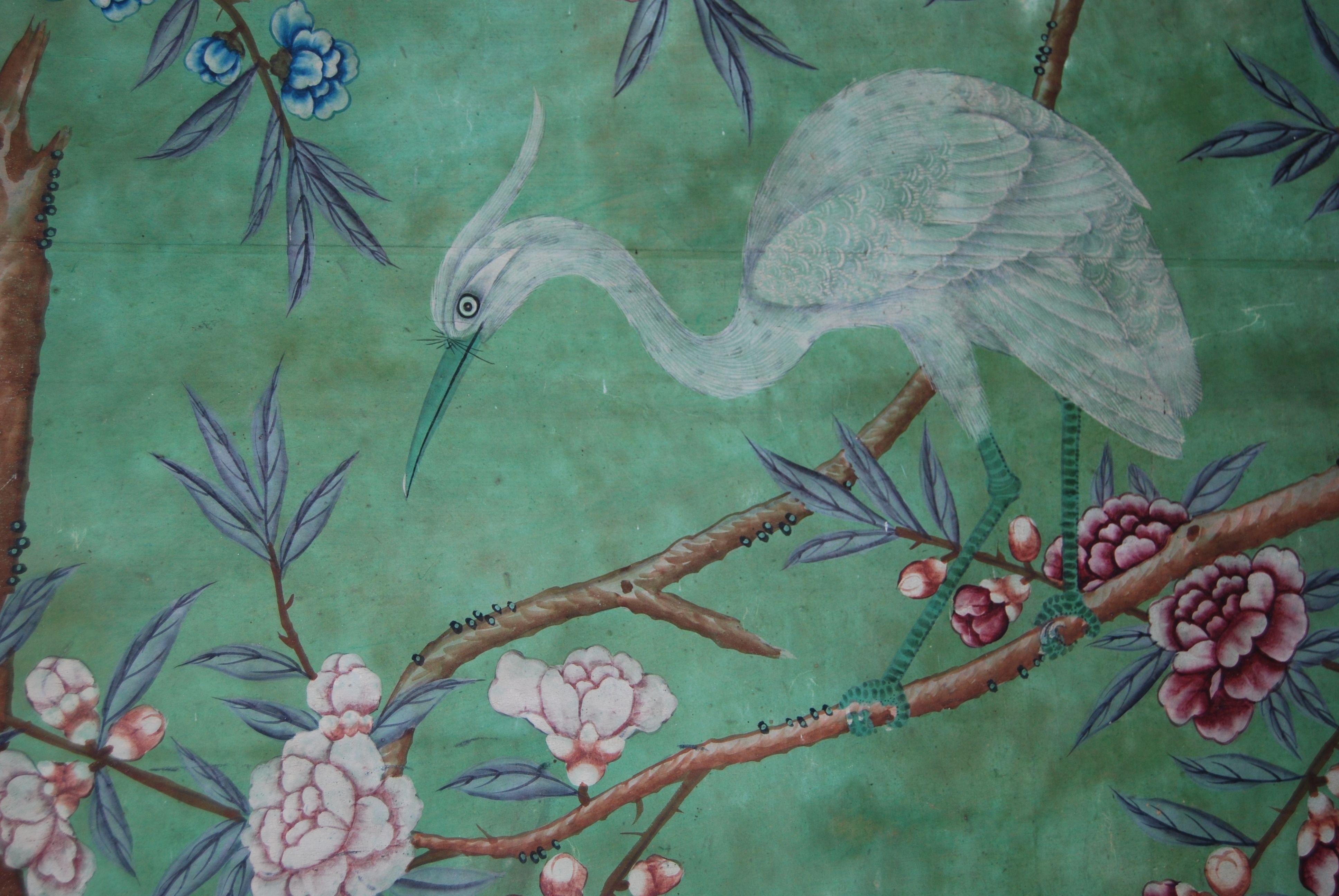 Chinese wallpaper in National Trust houses