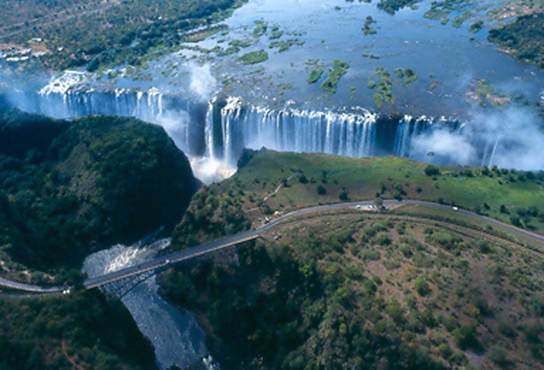 Victoria Falls World's Largest Waterfall
