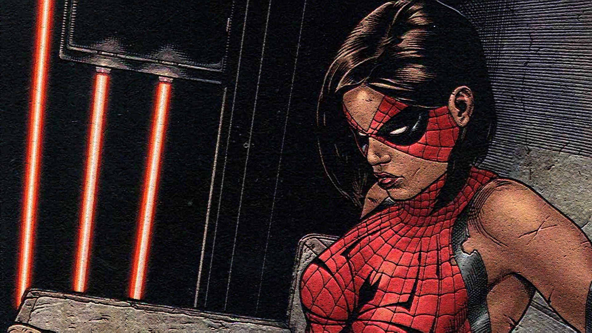 Spider Girl wallpaper. DC Universe wallpaper. Spider