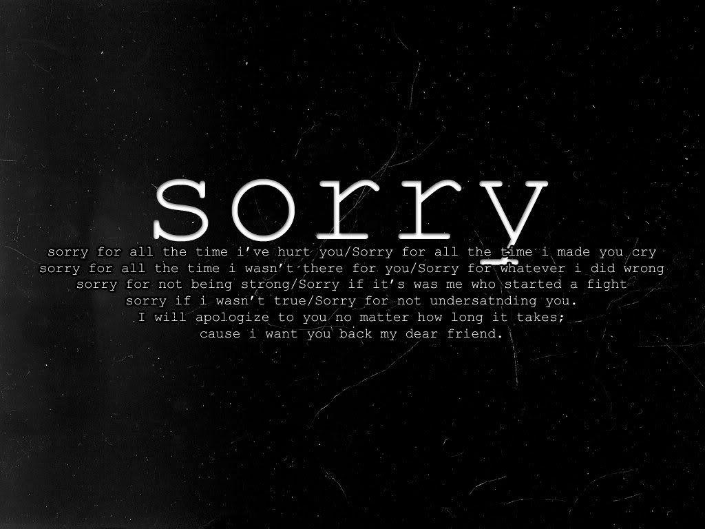 Sorry Images 2020, Photos, Pics, Pictures & HD Wallpapers Download