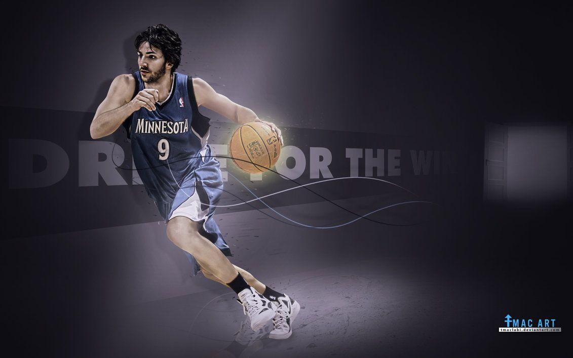 Ricky Rubio Drive for the Win Wallpaper