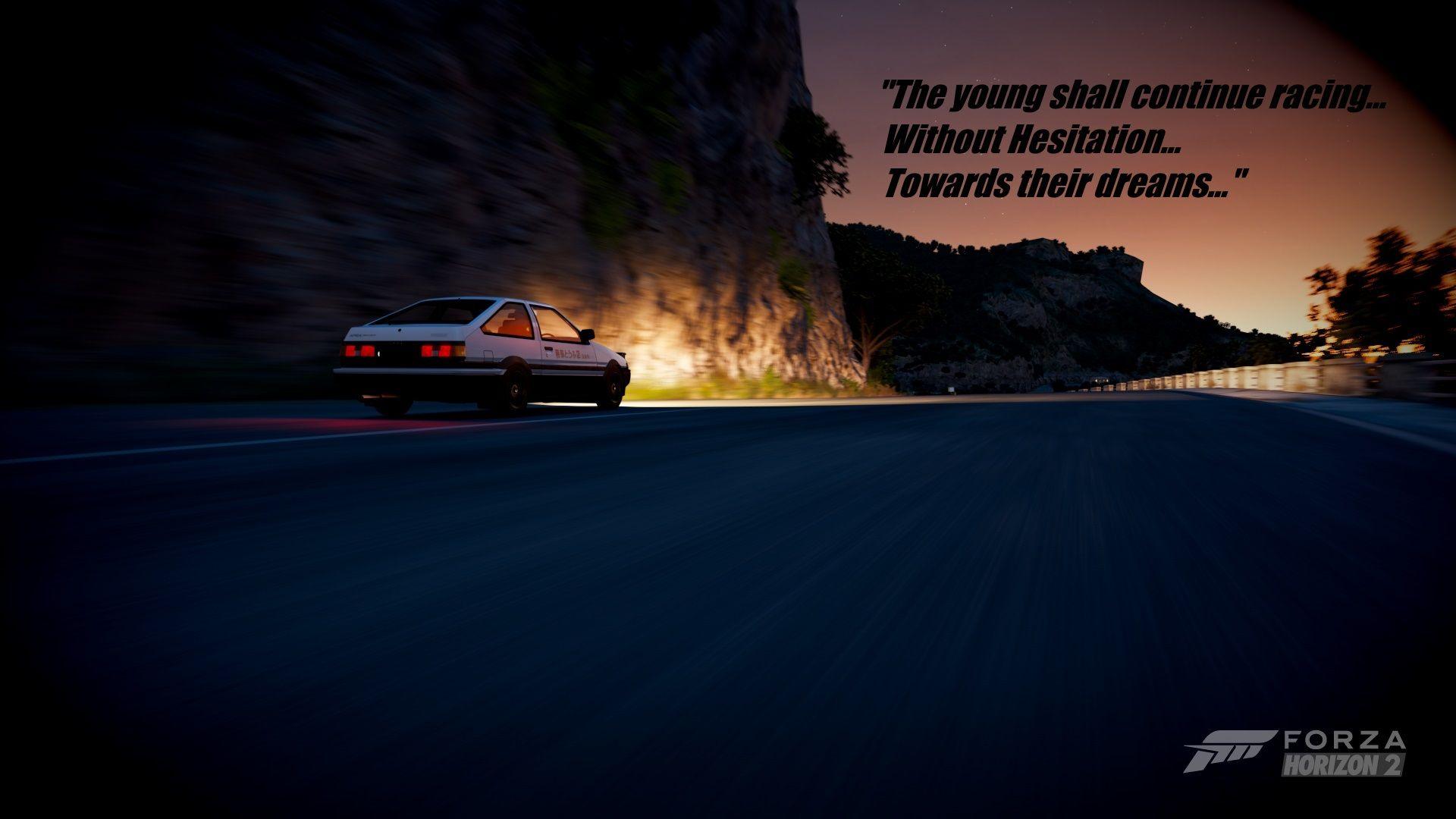 I was sick of looking for wallpaper, so I made my own in Forza