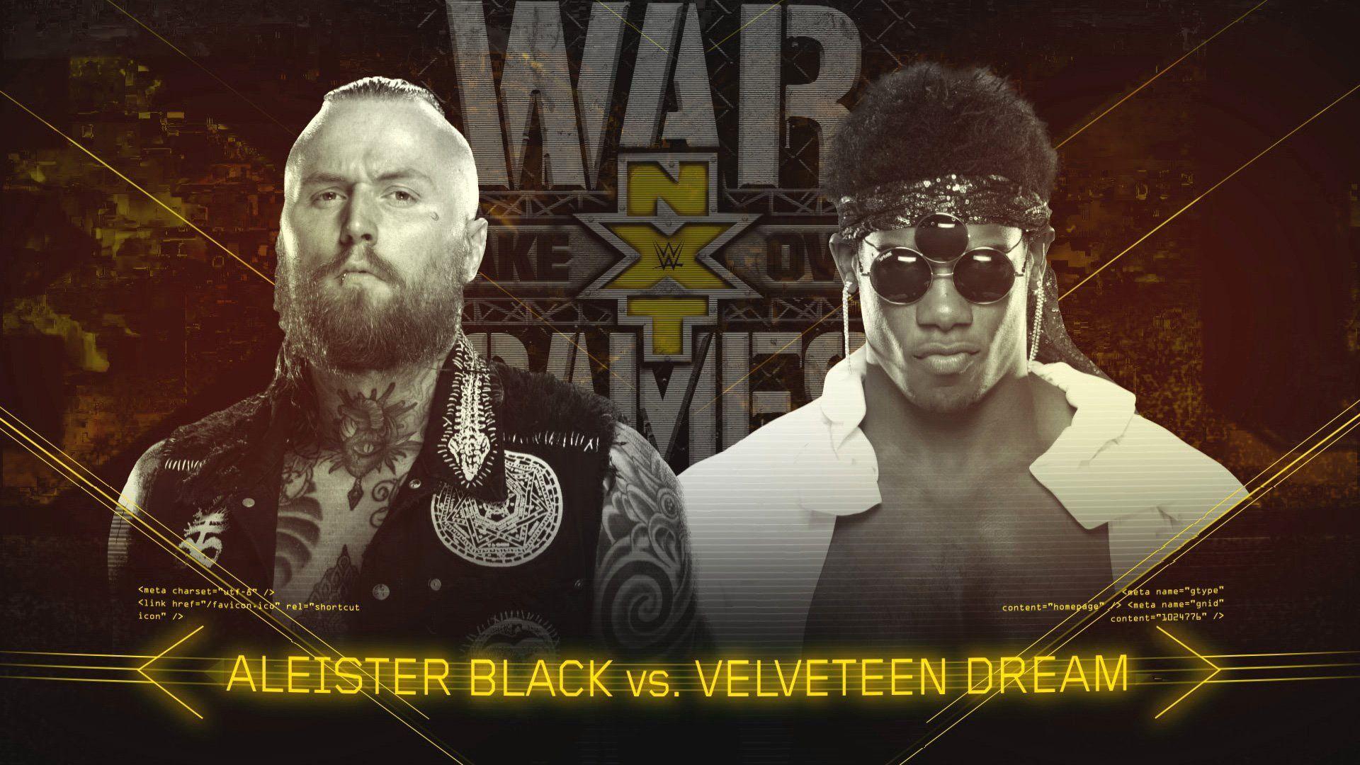 Velveteen Dream vows to make Aleister Black say his name at TakeOver