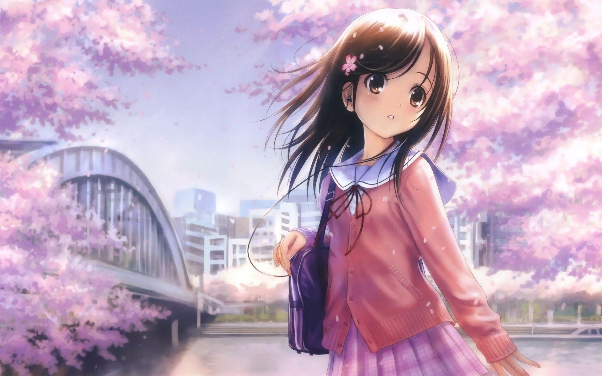 Cute Anime Girl Wallpapers Wallpapers