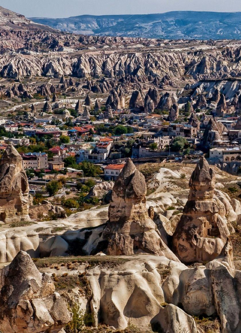 Download Uchisar, Cappadocia, Turkey 840x1160 Resolution, Full HD