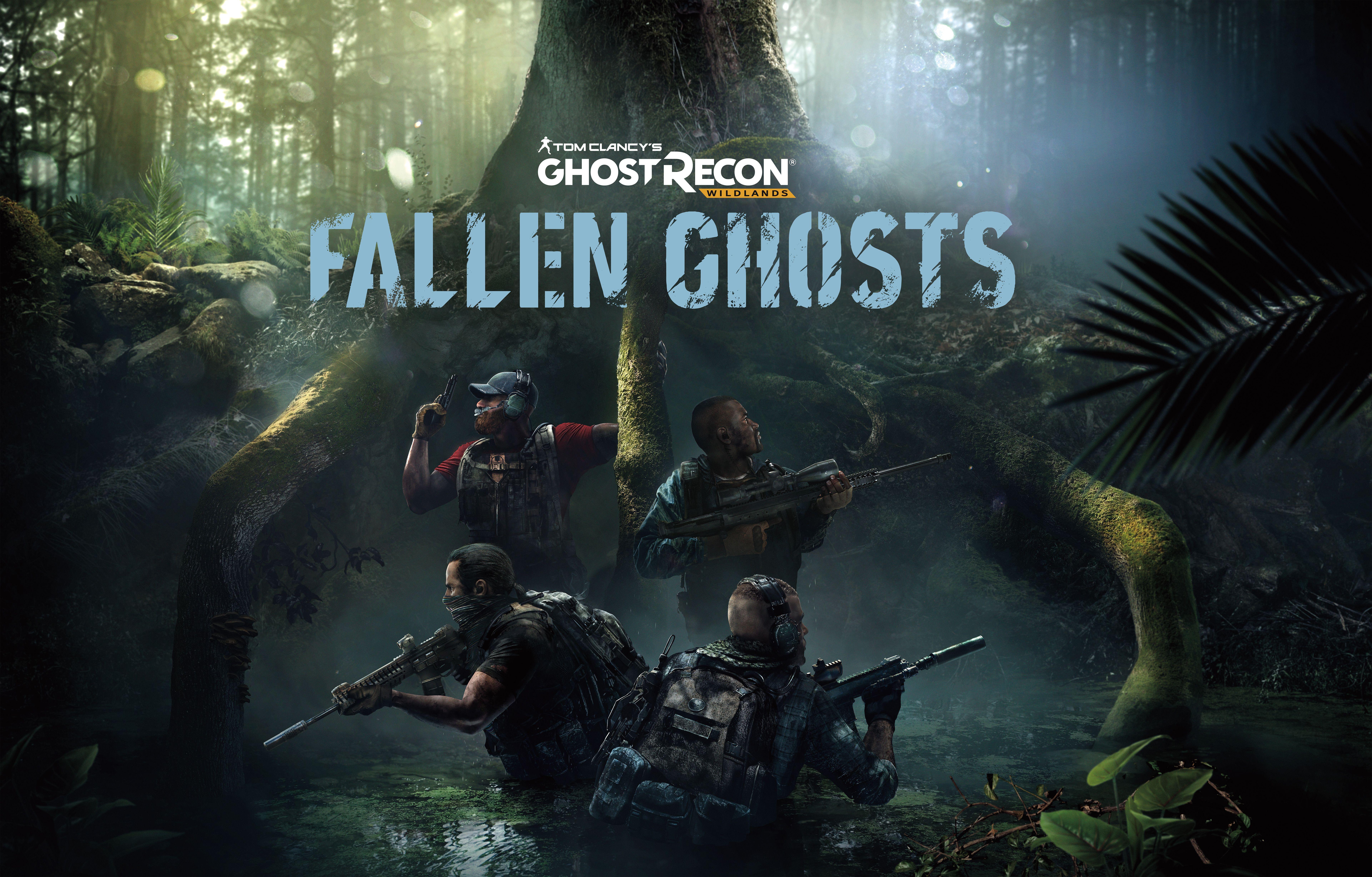 Wallpaper Fallen Ghosts, Tom Clancy's, Ghost Recon Wildlands, DLC