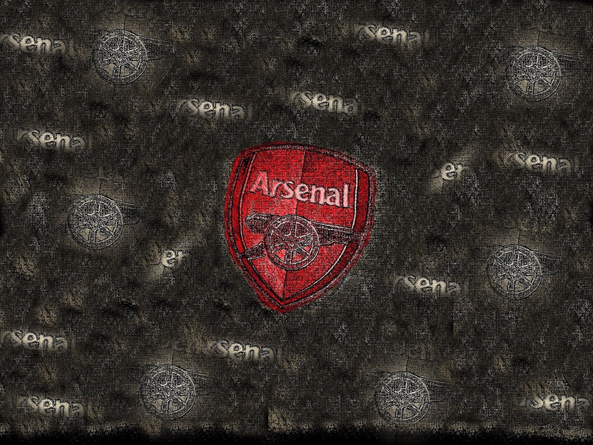Wallpaper, red, text, simple, texture, circle, soccer, Arsenal Fc