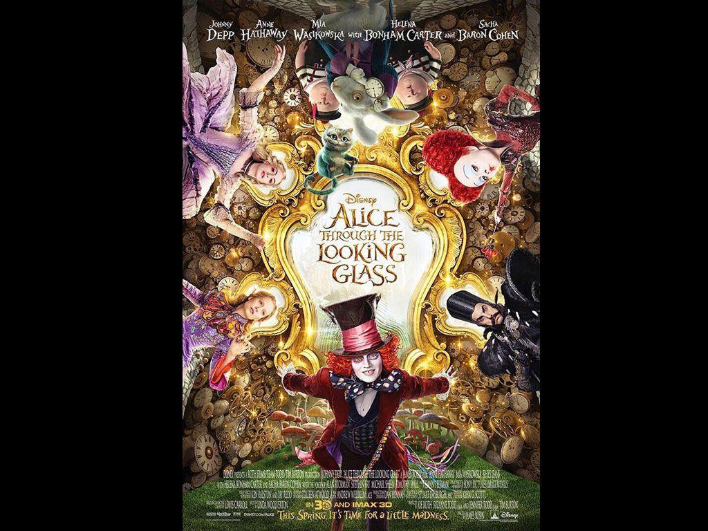Aliceking Glass HQ Movie Wallpaper. Alice Through