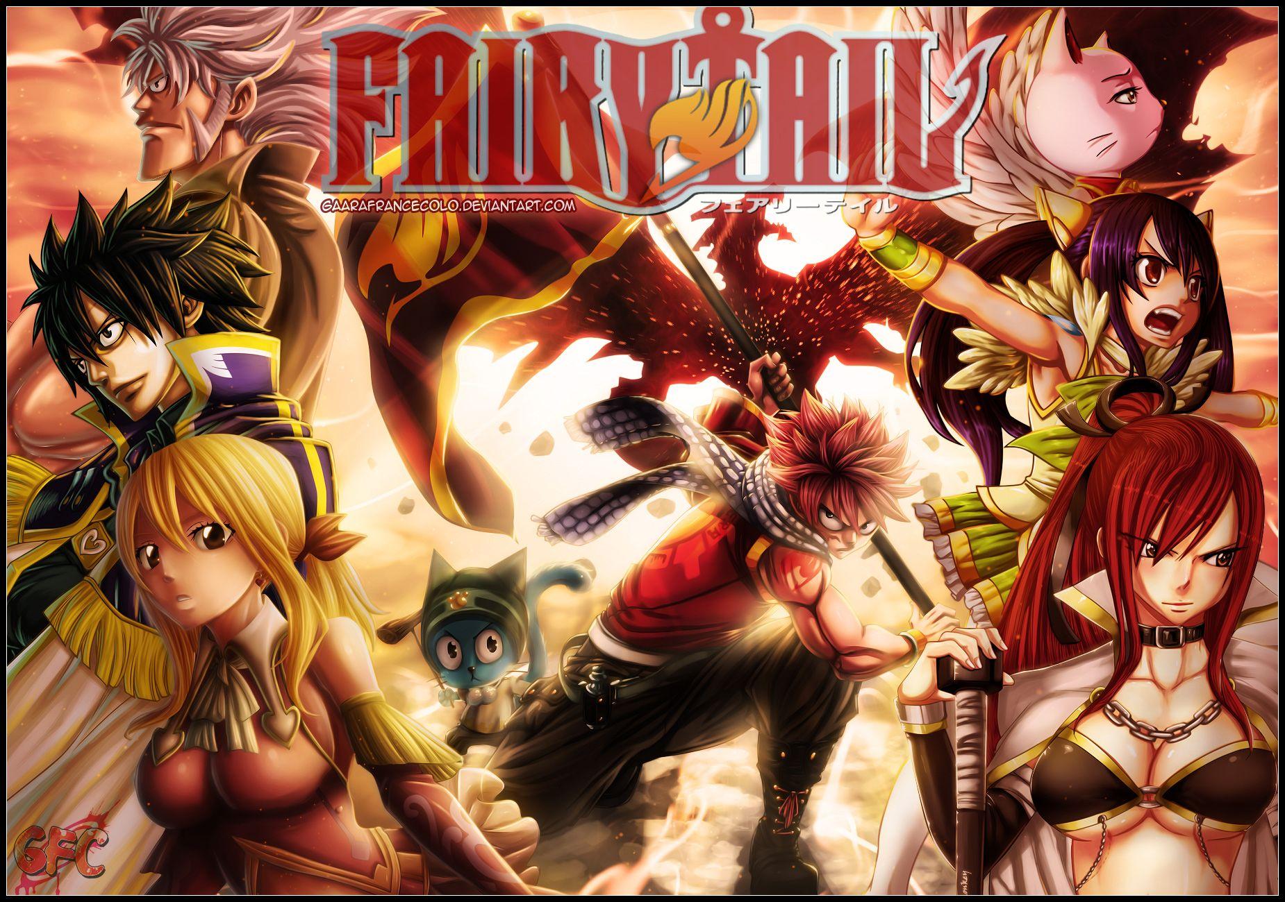 Fairy tale anime poster Fairy Tail #anime #1080P #wallpaper #hdwallpaper  #desktop