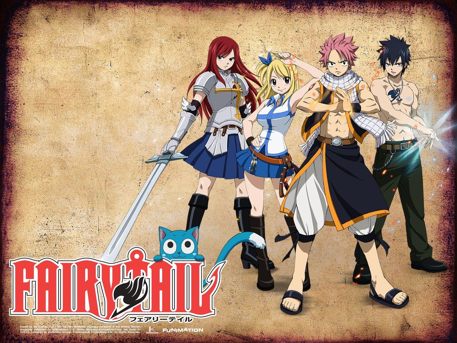 Anime Fairy Tail HD Wallpapers For Desktop - Wallpaper Cave