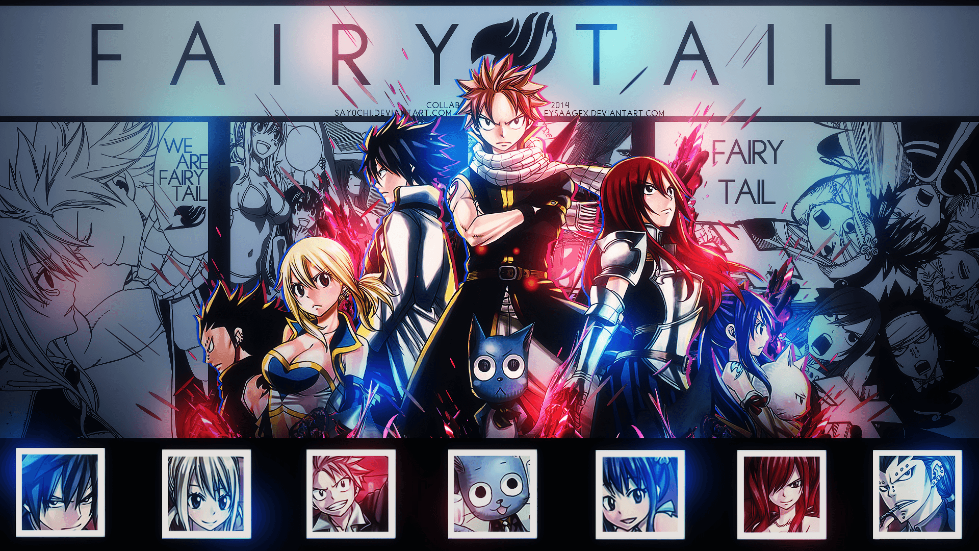 Fairy Tale Anime, Fairy Tail Group HD wallpaper