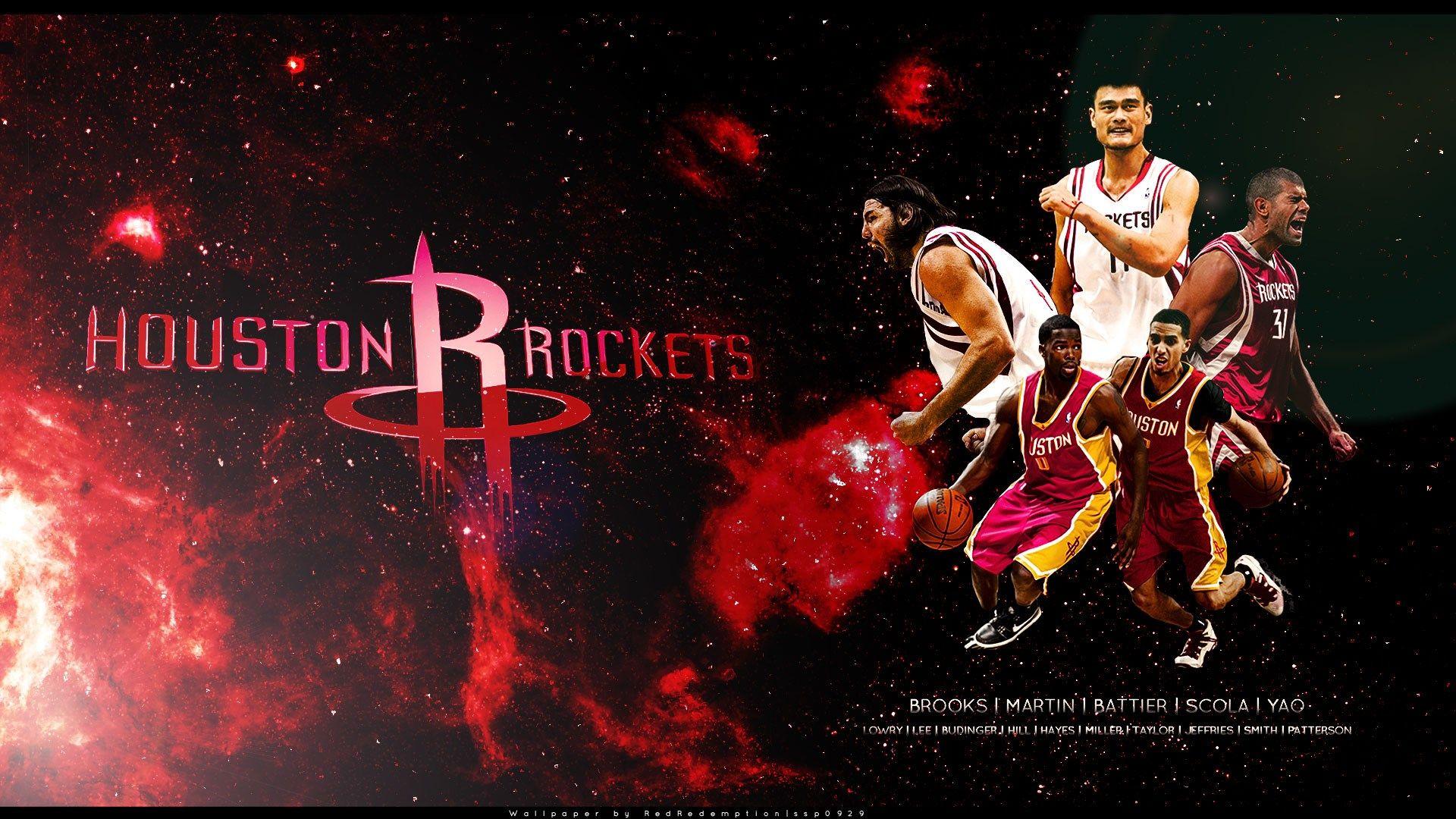 Wallpaper : sports, rocket, NBA, Slam Dunk, Houston Rockets, Yao