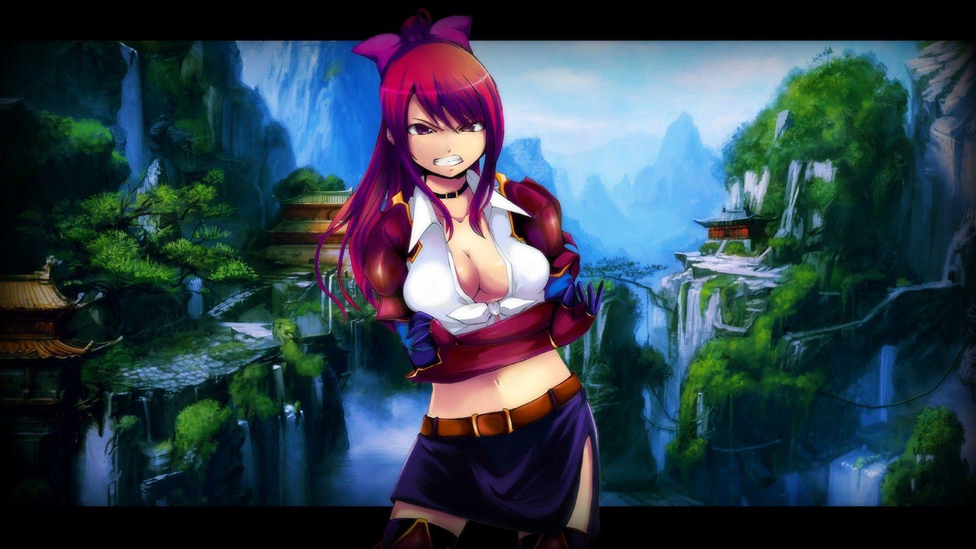 Fairy Tail, Scarlet Erza, Anime Girls Wallpaper HD / Desktop