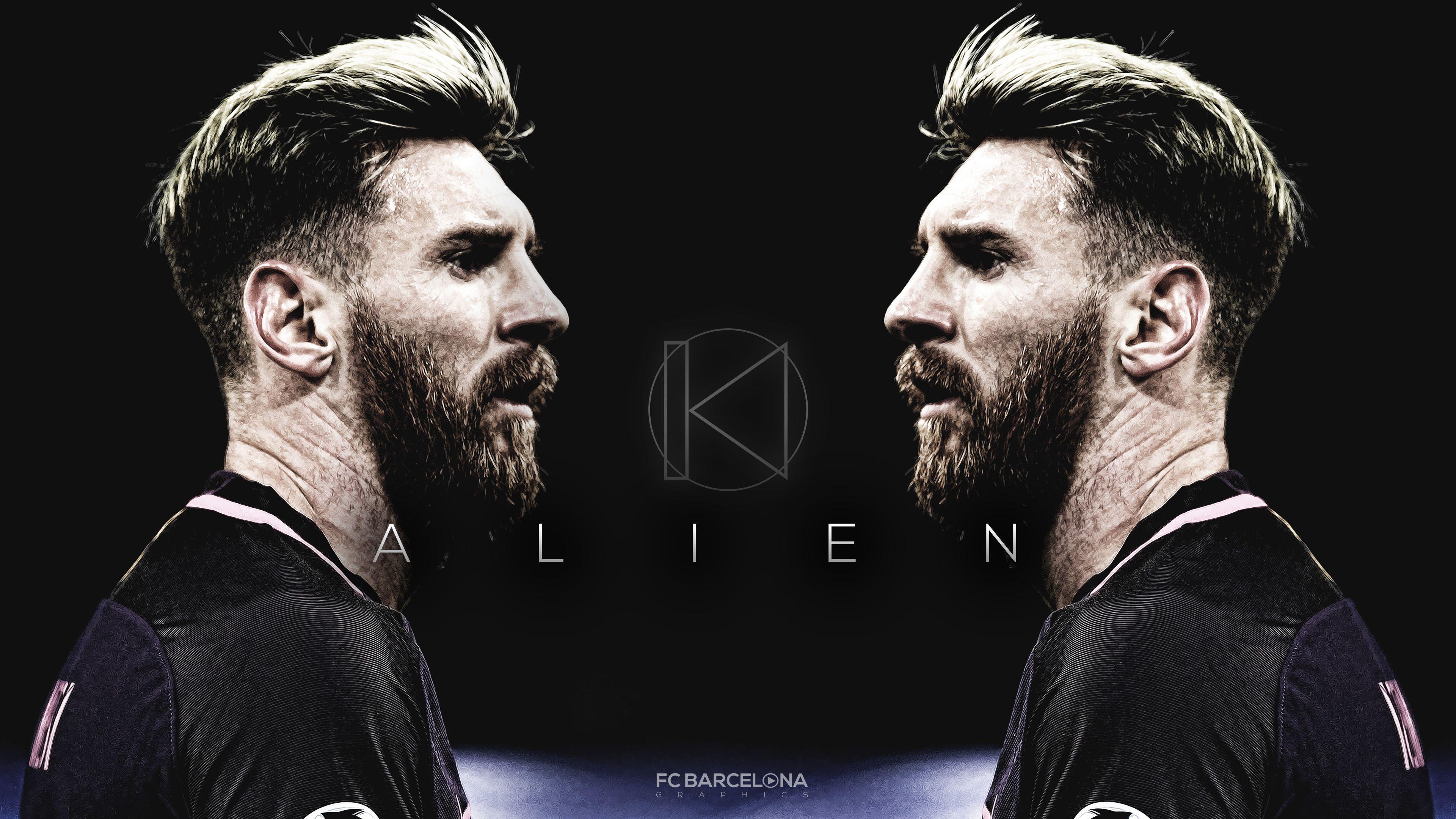 Lionel Messi 2K UHD Wallpaper