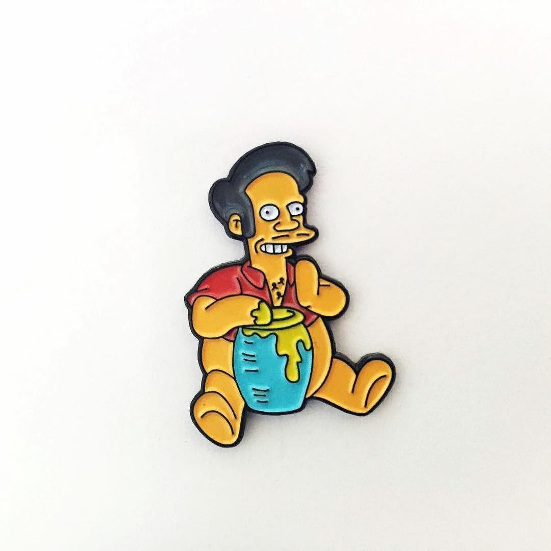 Winne the Pooh Apu Nahasapeemapetilon = Winnie Apu! This Simpson's