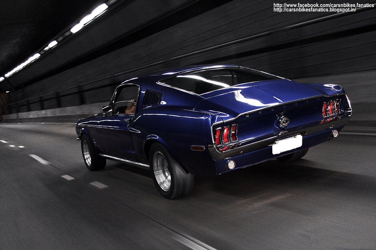 Car & Bike Fanatics: 1968 Ford Mustang GT Fastback Wallpaper