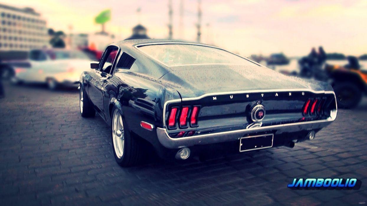 Ford Mustang Fastback muscle classic wallpaperx1080