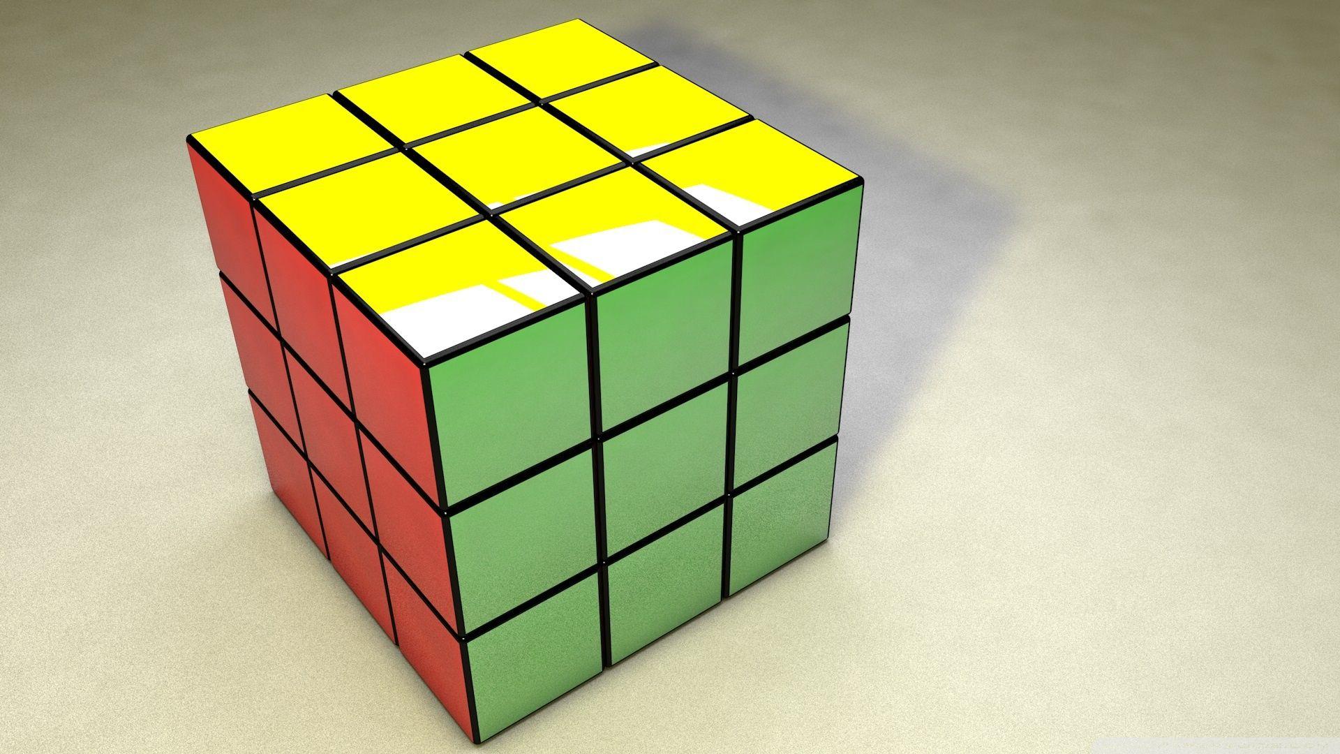 Rubik's Cube ❤ 4K HD Desktop Wallpapers for 4K Ultra HD TV • Wide