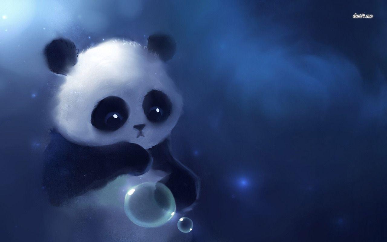 Panda Anime Desktop HD Wallpaper 9577