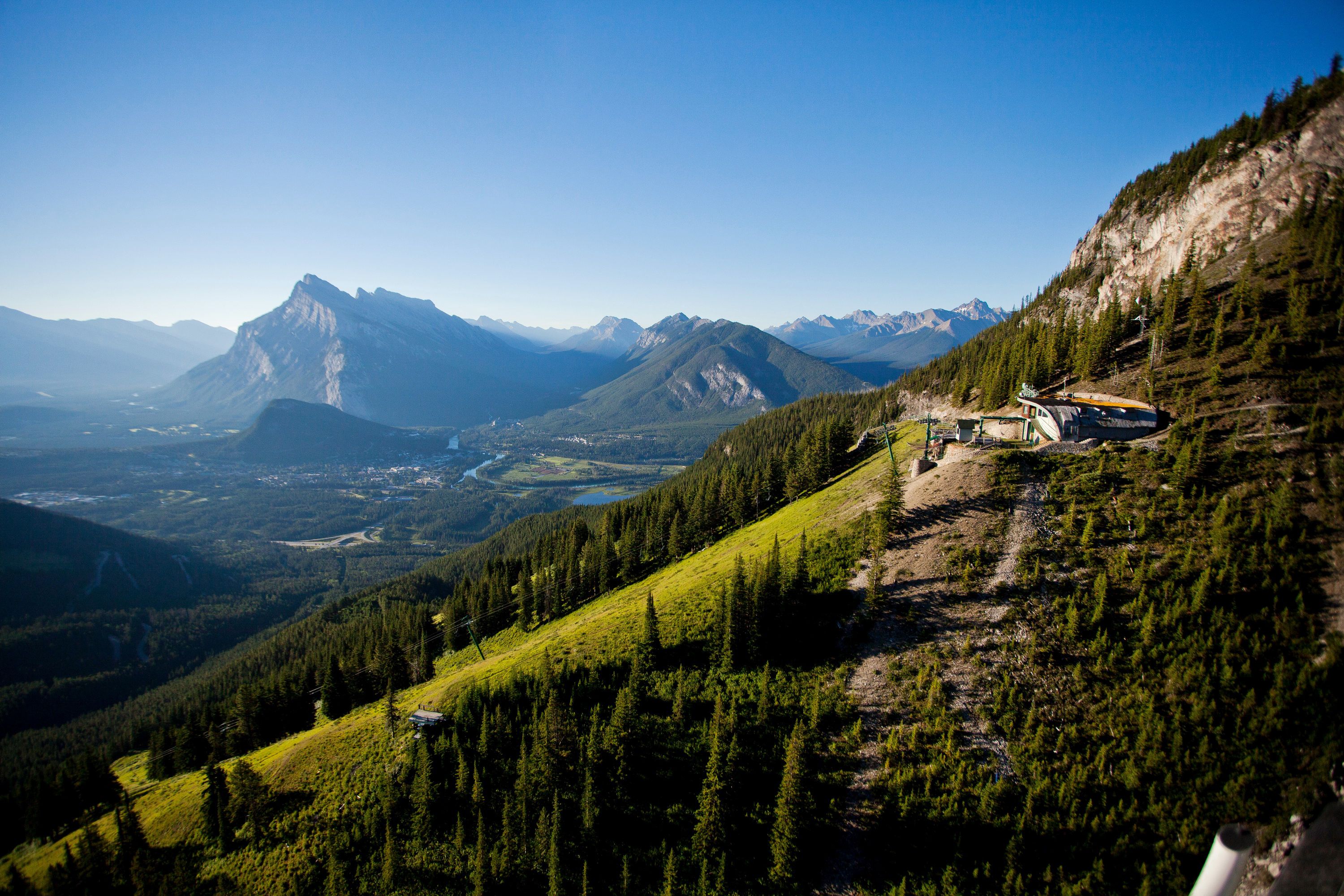 Wallpapers Banff National Park, Mount Norquay, Mountains, Canada