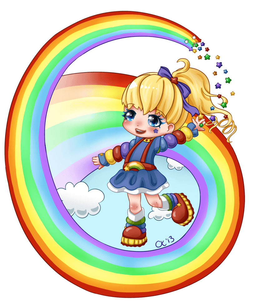 Rainbow Brite by Cupkik.