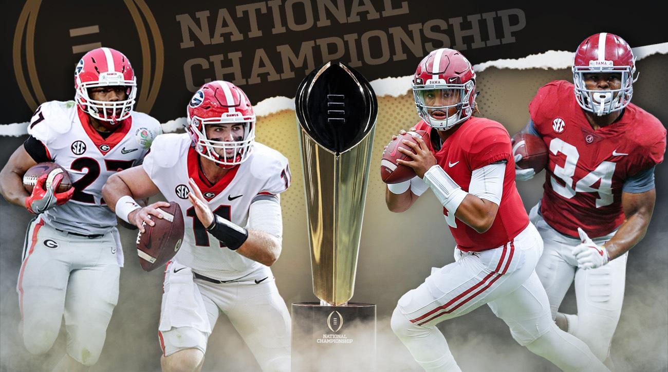 National Championship Game: Previewing Georgia Alabama
