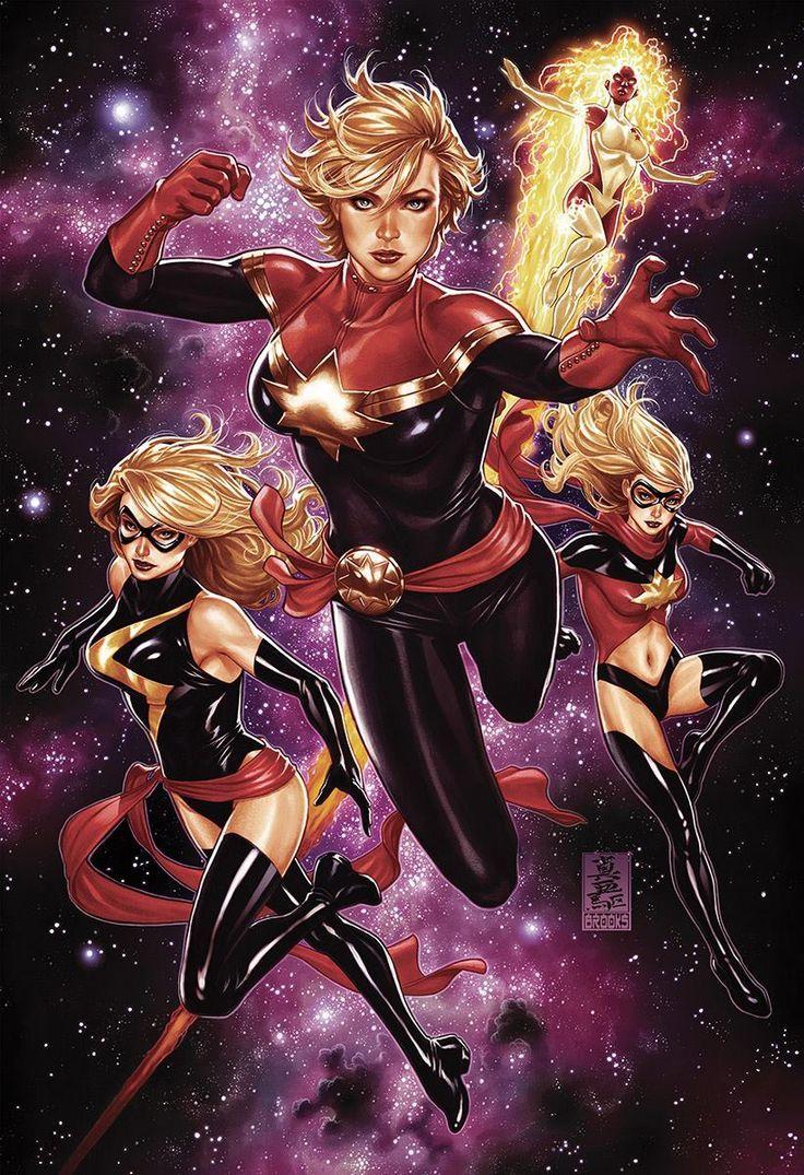 Best Captain Marvel Ms. Marvel Binary Danvers Image