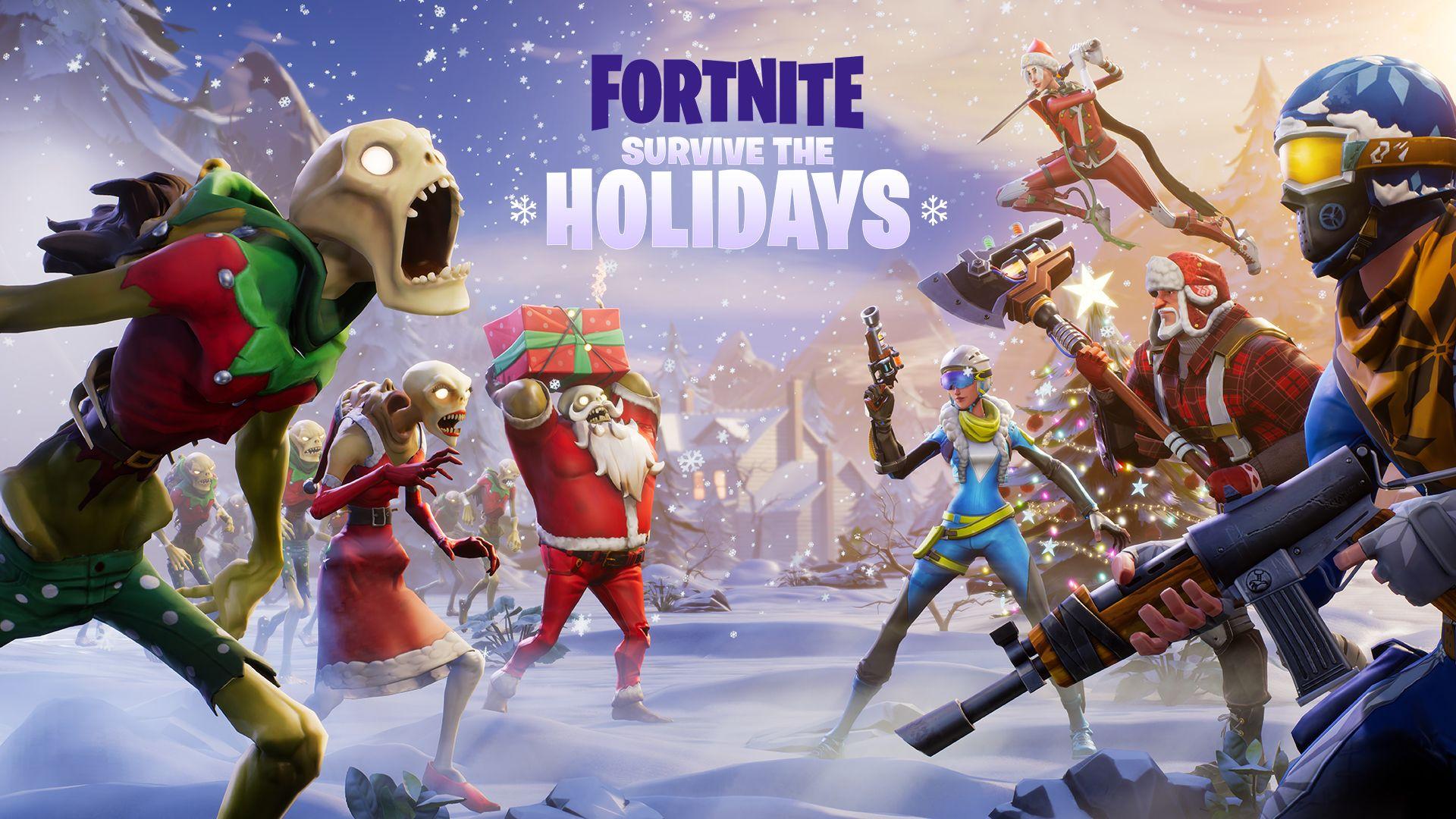 Christmas Fortnite Wallpapers - Wallpaper Cave