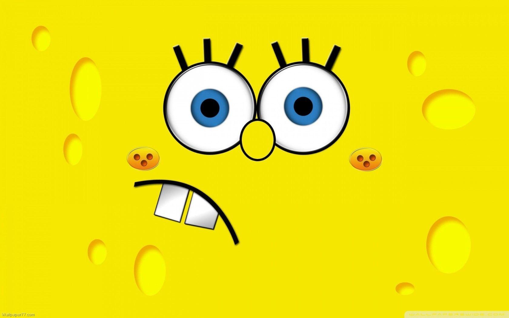 Sponge Bob Face Cute Fun Image