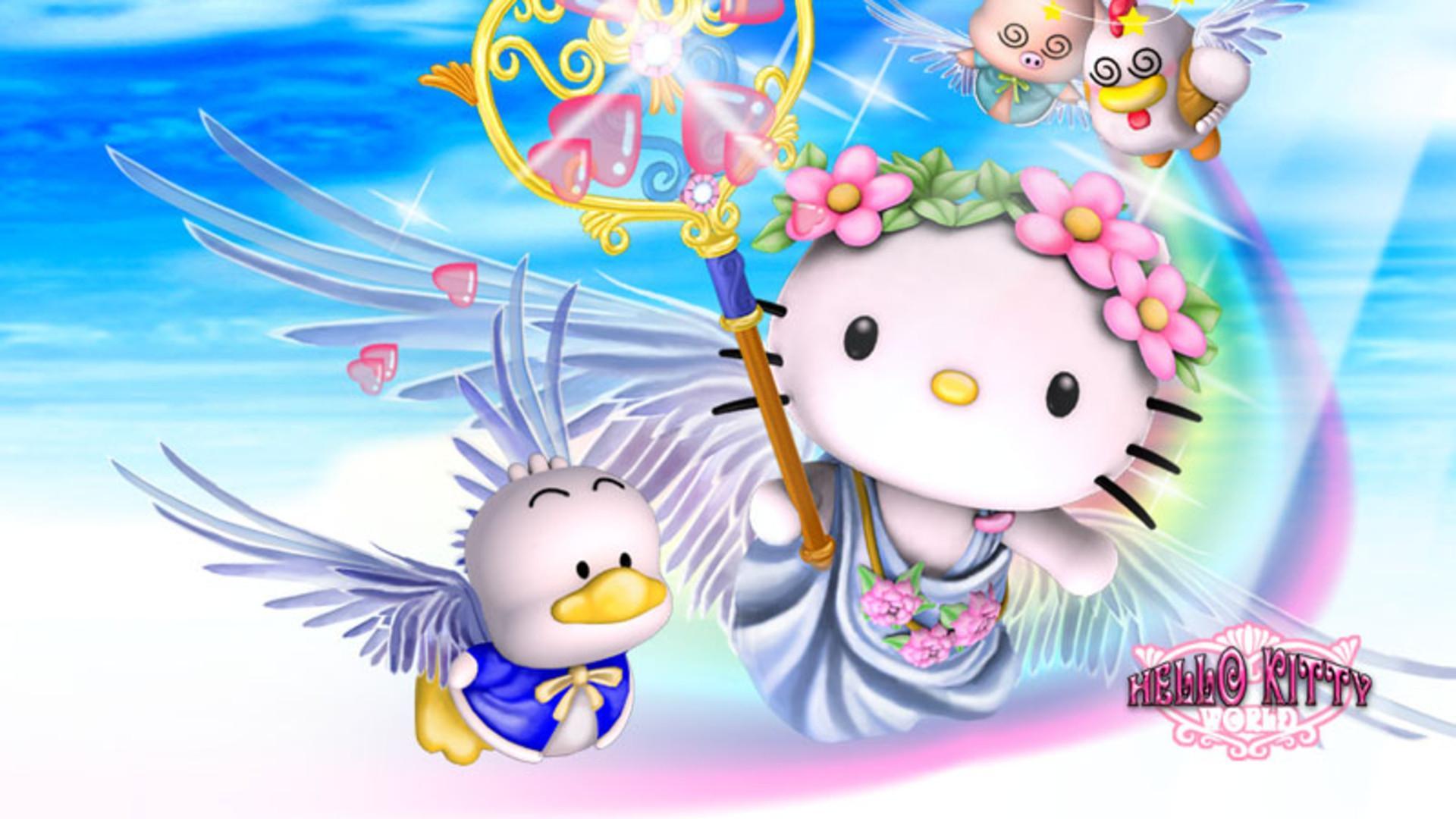 Free Purple Hello Kitty Wallpaper Free